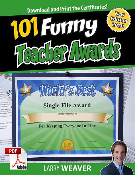 funny teacher awards|recognition awards for teachers.